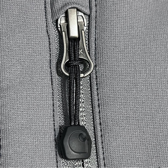 Carhartt Men's Rain Defender Relaxed Fit Heavyweight Sz Large Gray - Picture 5 of 11